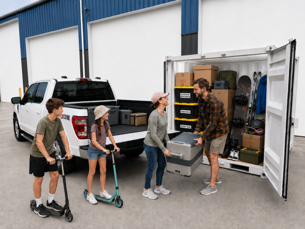 Seasonal Storage Container Family Move In